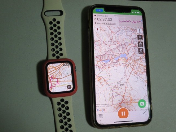 iPhone　Apple Watch